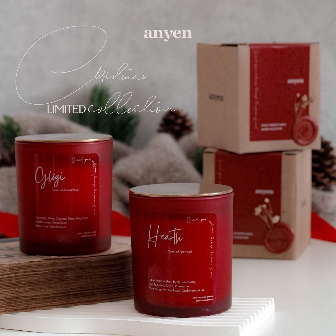 Glögi - Nến thơm (scent of Mulled Wine / hương Vang Quế Nóng)