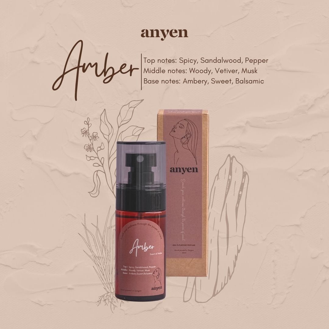 Amber - Nước hoa đa năng (scent of Warm Amber / hương Hổ Phách)