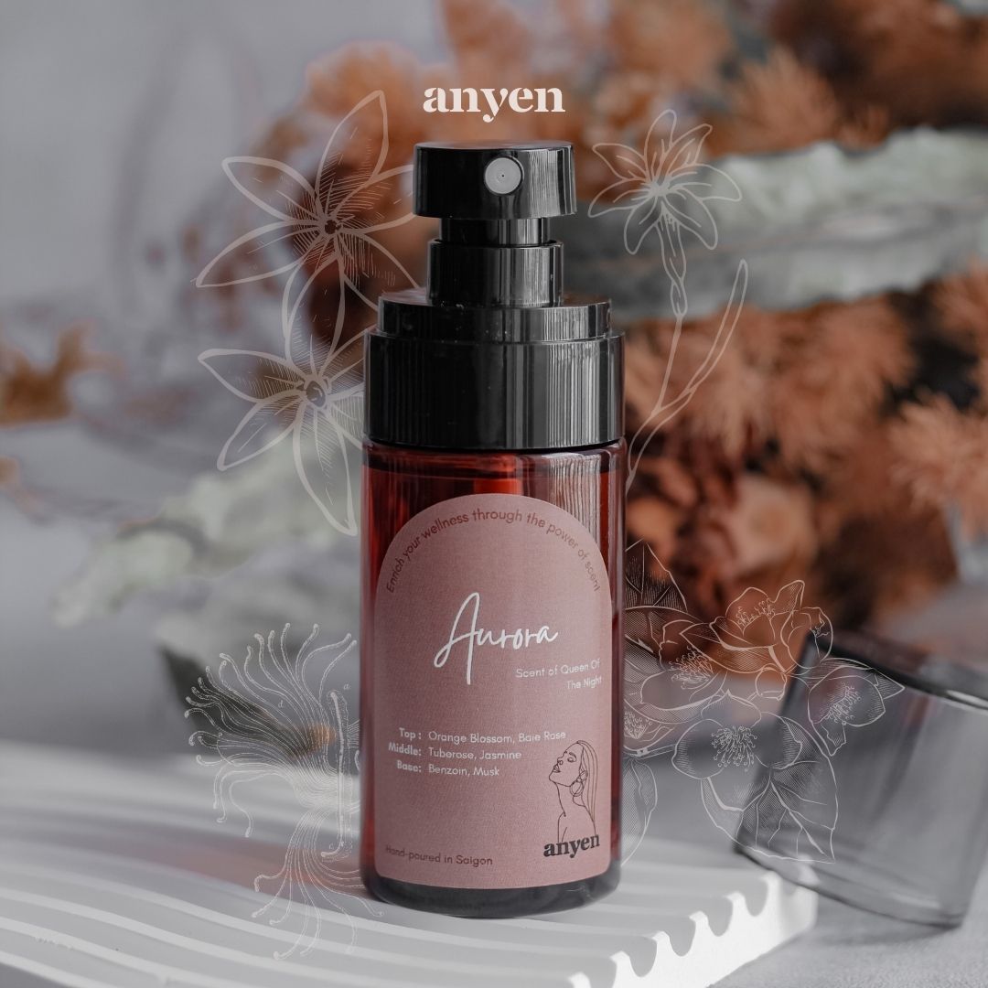 Aurora - Nước hoa đa năng (scent of Queen Of The Night / hương Hoa Quỳnh)