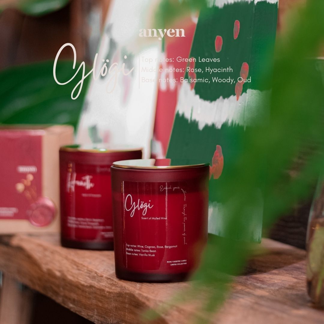 Glögi - Nến thơm (scent of Mulled Wine / hương Vang Quế Nóng)