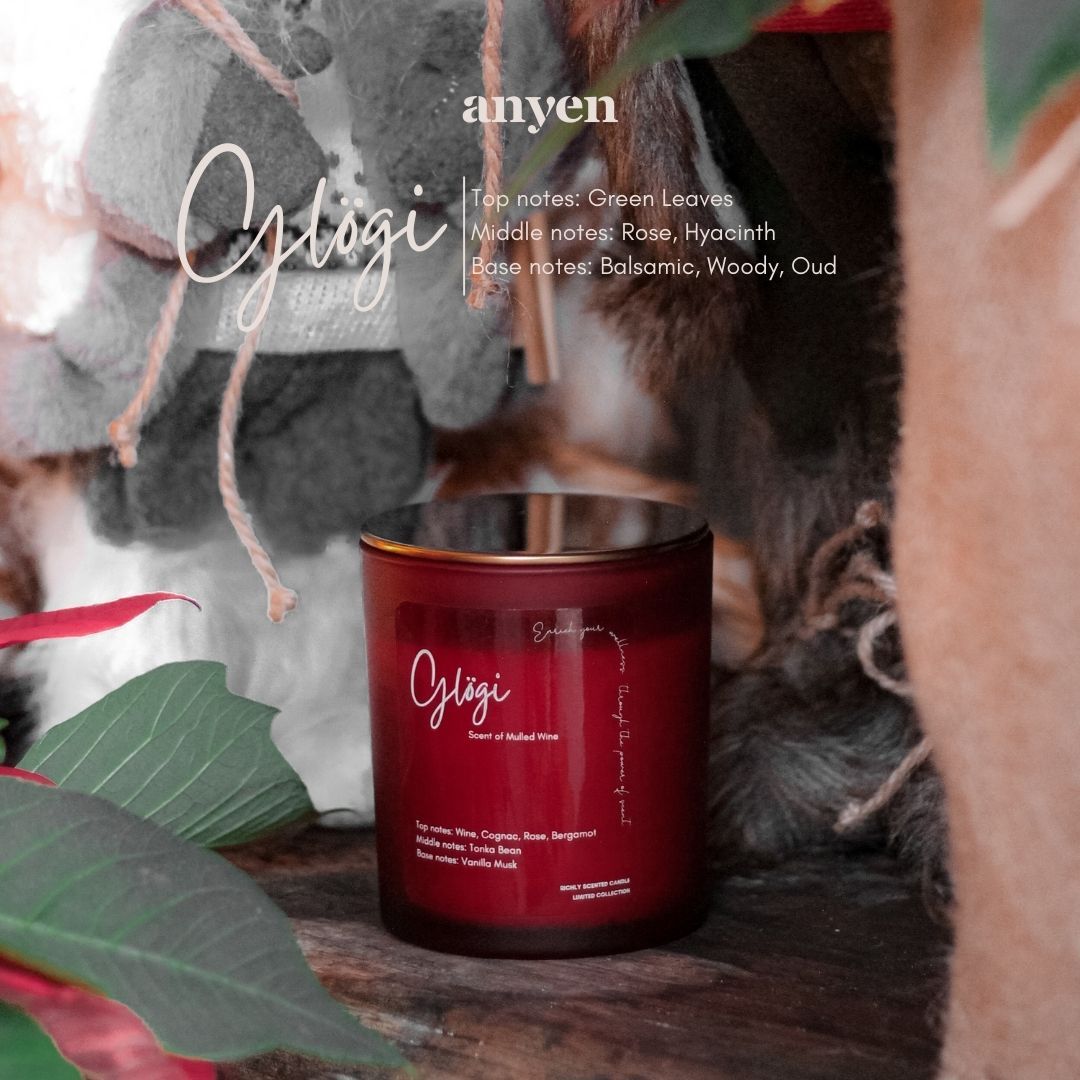 Glögi - Nến thơm (scent of Mulled Wine / hương Vang Quế Nóng)