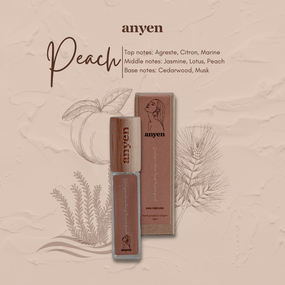 Peach - Nước hoa mini (scent of Ocean Peach / hương Đào Biển)