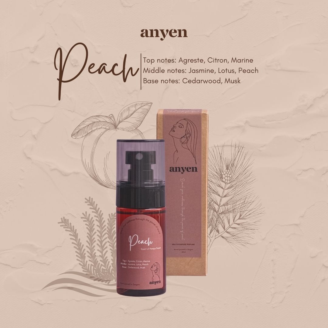 Peach - Nước hoa đa năng (scent of Ocean Peach / hương Đào Biển)