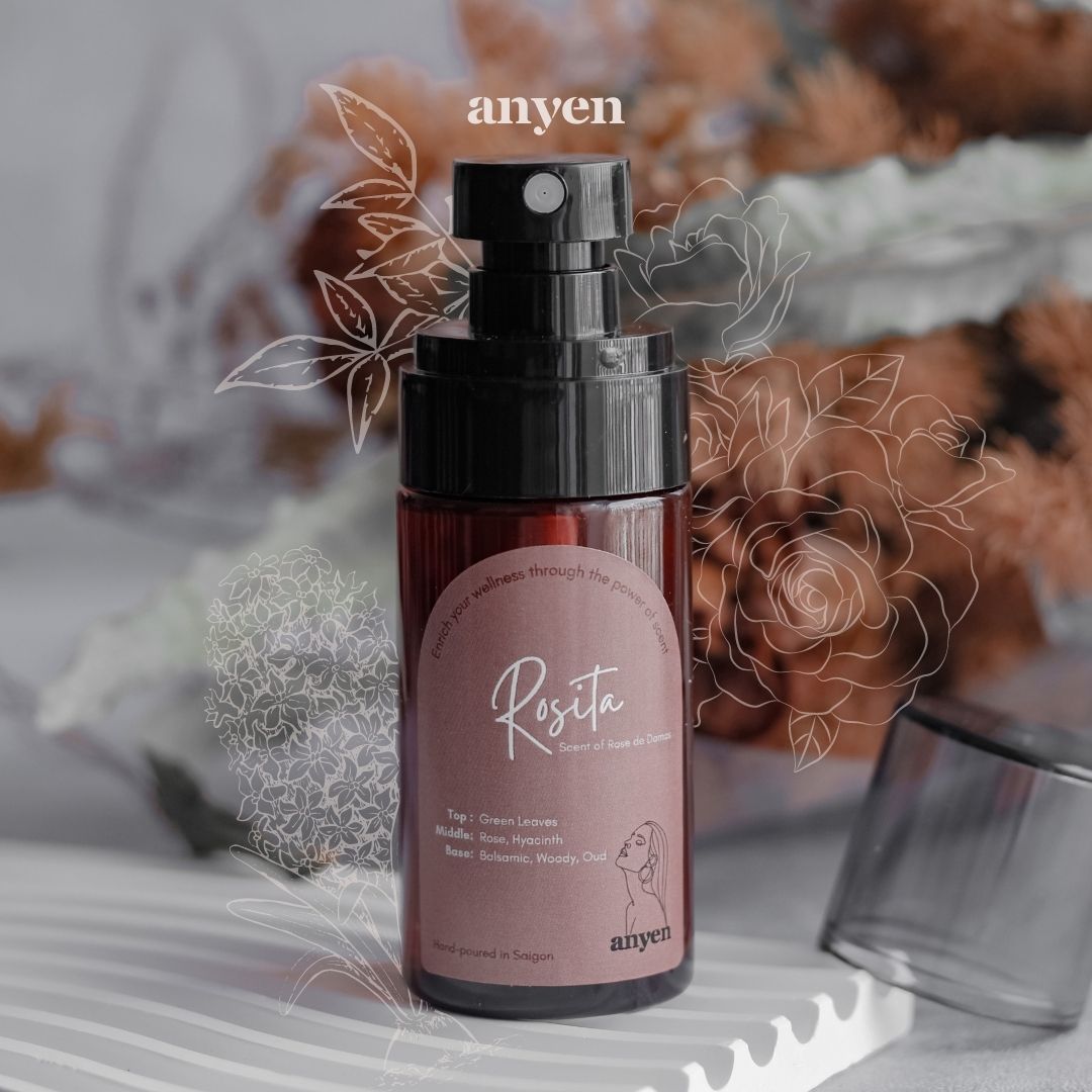 Rosita - Nước hoa đa năng (scent of Rose de Damas / hương Hoa Hồng Damask)