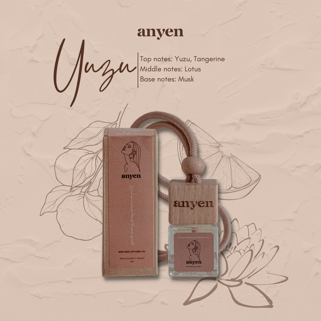 Yuzu - Tinh dầu khuếch tán mini (scent of Yuzu / hương Yuzu)
