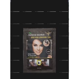 Dầu gội phủ bạc gội là nâu tóc cấp tốc Herbal - Contra Cosmetisc