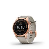  Đồng hồ thông minh fēnix 7S Solar, Rose Gold with Light Sand Silicone Band 
