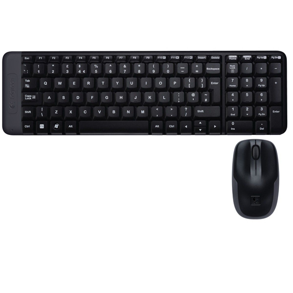 Combo Bàn Phím Và Chuột Logitech MK220 Không Dây