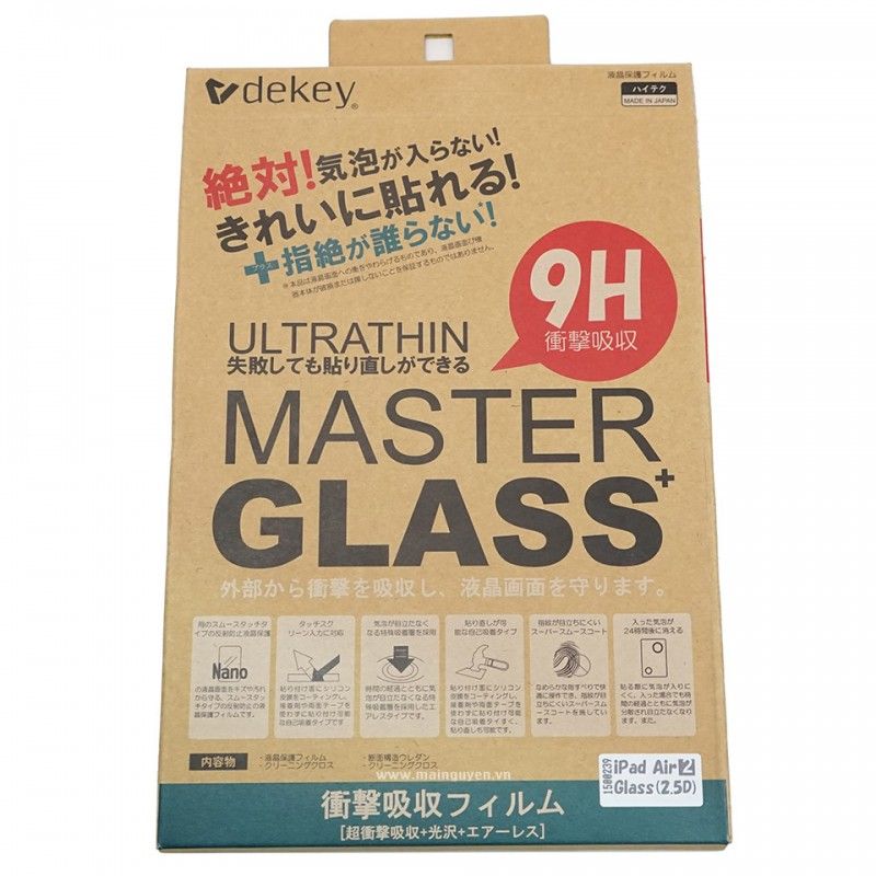 Kính cường lực Dekey Master Glass iPad 7.9