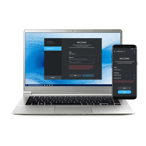 Ổ cứng Samsung T7 Touch Portable SSD