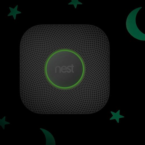 Google Nest Protect Smoke + Carbon Monoxide Alarm, 2nd Gen, Battery