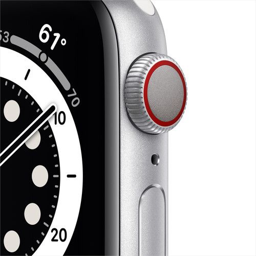 Apple Watch Series 6 40mm Stainless Steel, Sport Band