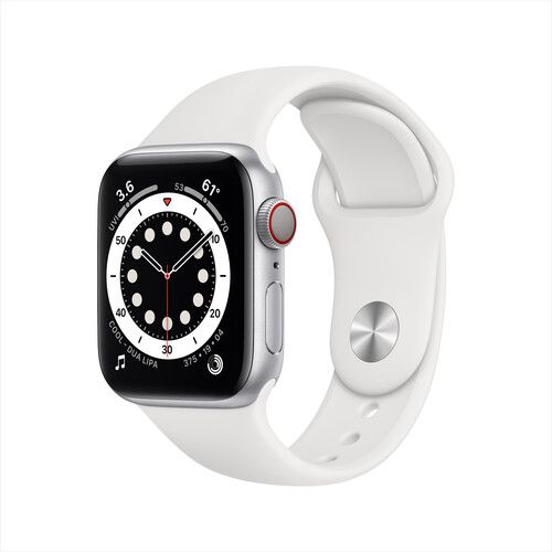 Apple Watch Series 6 40mm Stainless Steel, Sport Band
