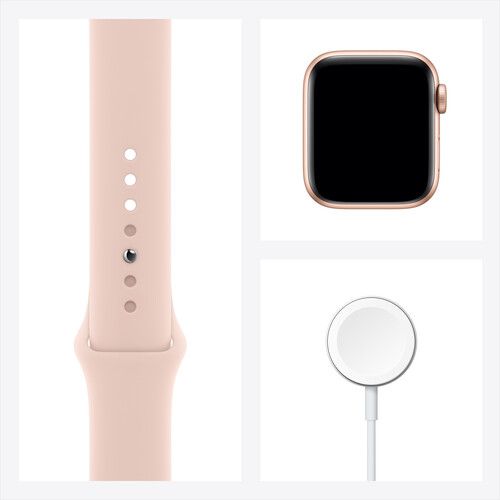 Apple Watch SE GPS 44mm Aluminum, Sport Band