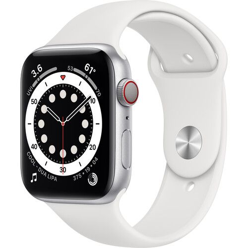 Apple Watch Series 6 GPS + Cellular 44mm Aluminum, Sport Band