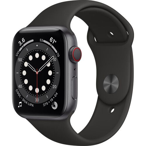 Apple Watch Series 6 GPS + Cellular 44mm Aluminum, Sport Band