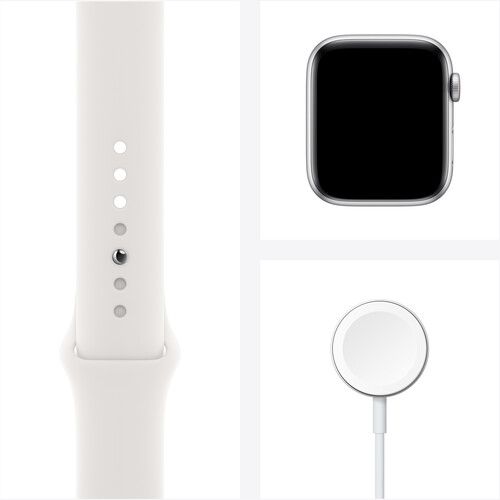 Apple Watch SE GPS+Cellular 44mm Aluminum, Sport Band