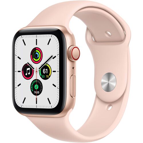 Apple Watch SE GPS+Cellular 44mm Aluminum, Sport Band