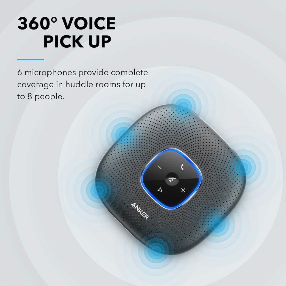 Loa bluetooth hội nghị Anker PowerConf