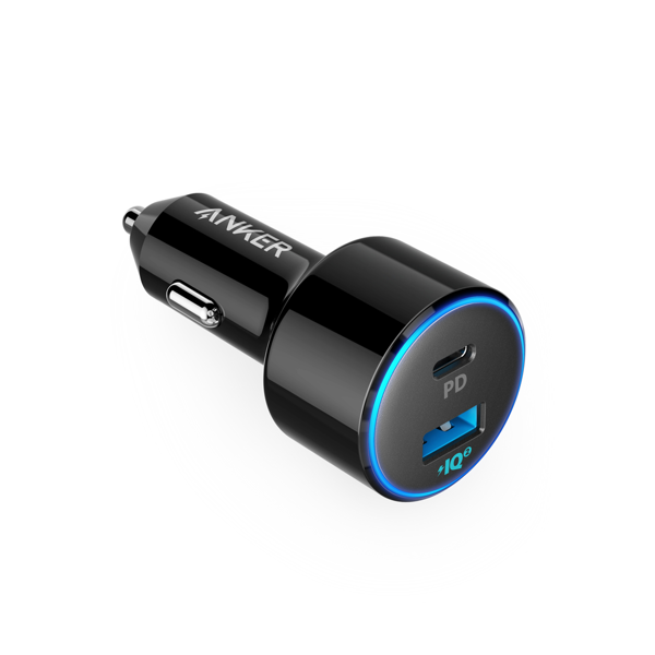 Sạc Oto Anker 2 cổng 49.5W Powerdrive II Power Delivery A2229