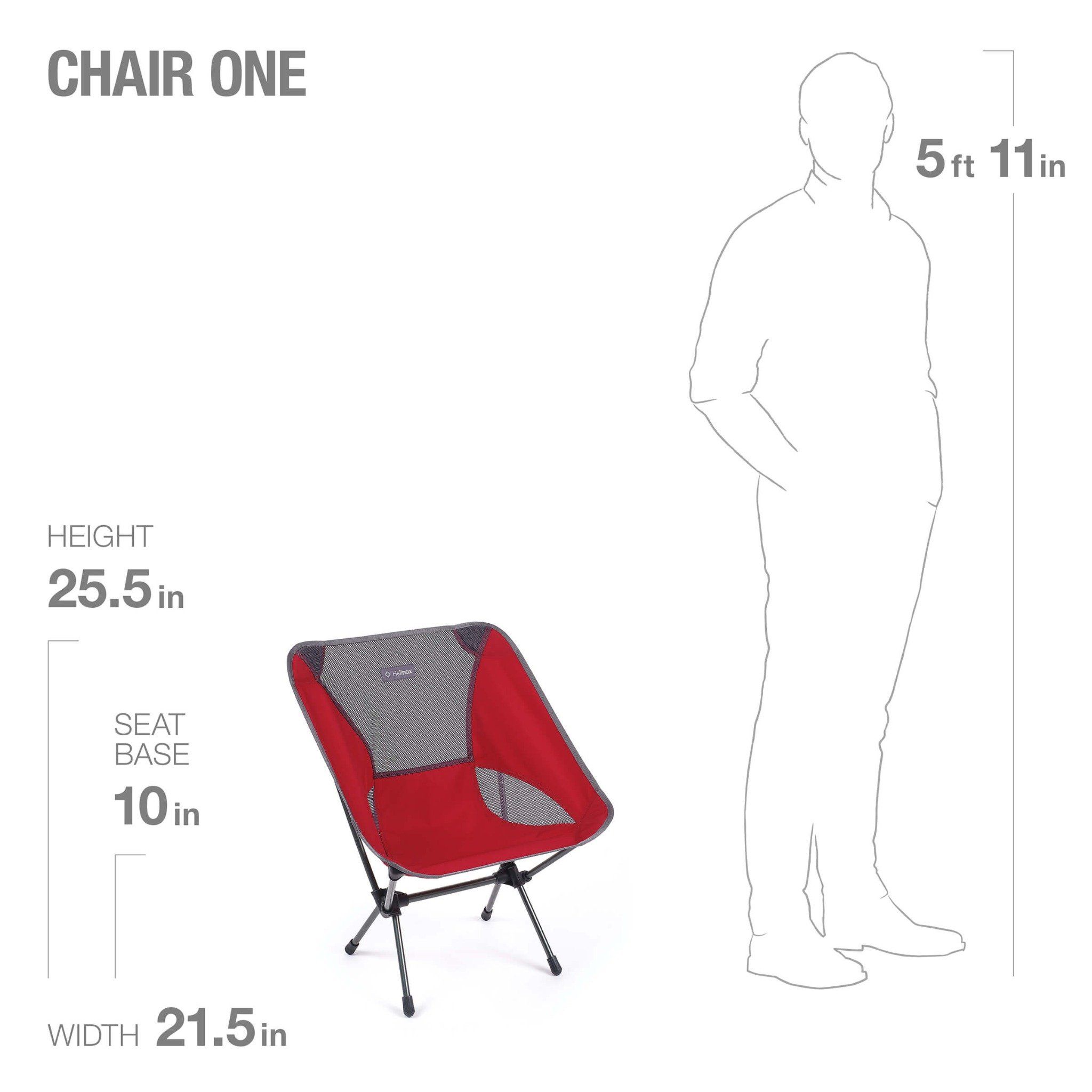 Ghê dã ngoại xếp gọn Helinox Chair One