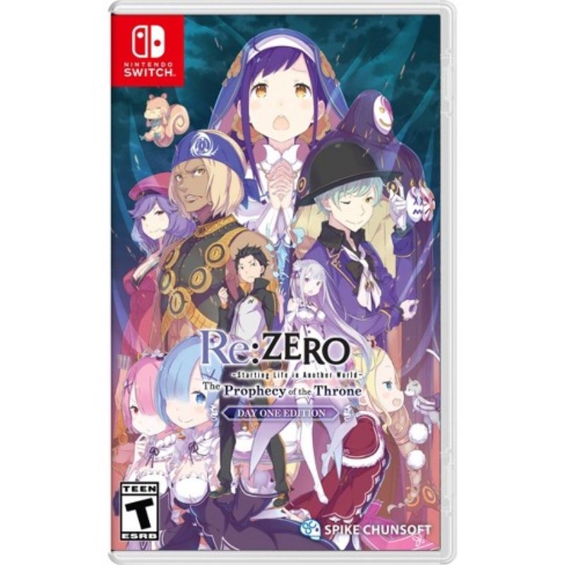 Switch Re:Zero Starting Life In Another World The Prophecy Of The Throne Collector Edition - EU
