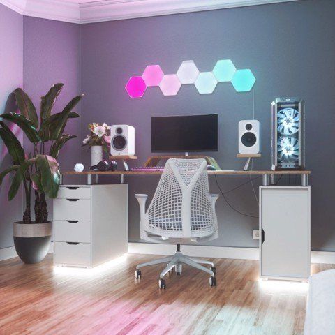 Đèn thông minh Nanoleaf Shapes Hexagon - Smarter Kit (5 pieces)