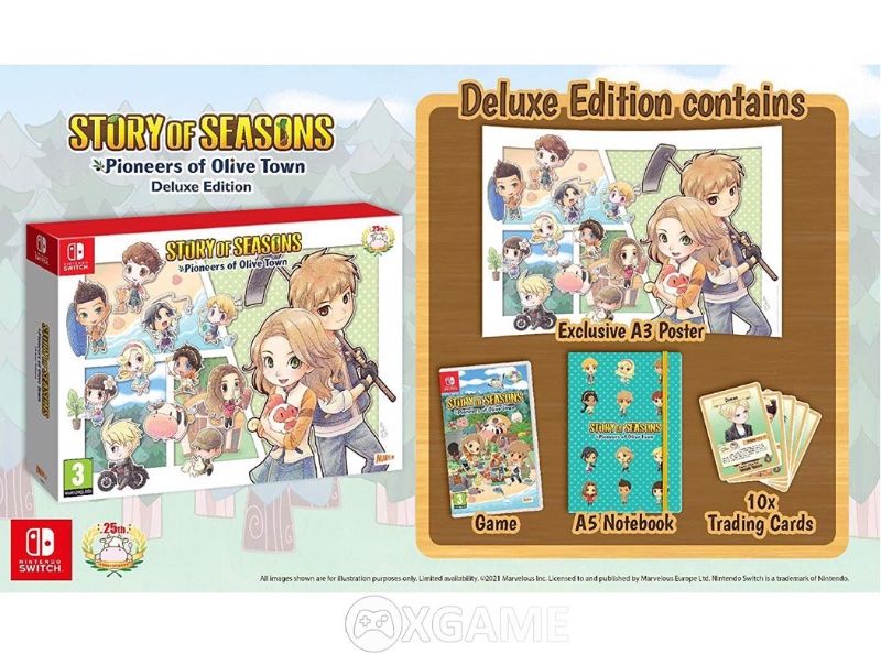 Switch Story Of Seasons Pioneers Of Live Town Deluxe Edition - EU