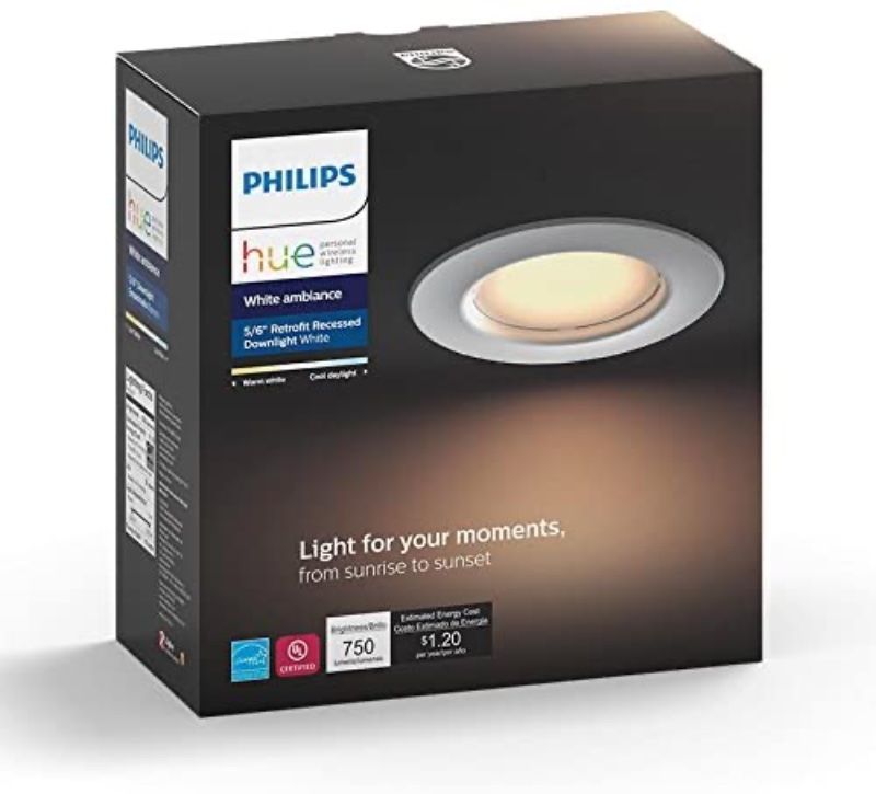 Philips Hue White Ambiance Dimmable LED Downlight