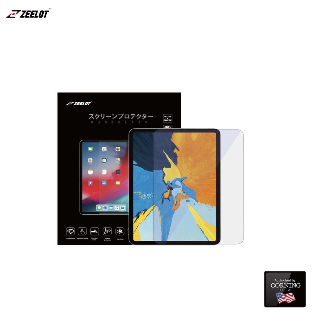 Kính Cường Lực Chống Tia Xanh Zeelot 2.5D cao cấp cho iPad