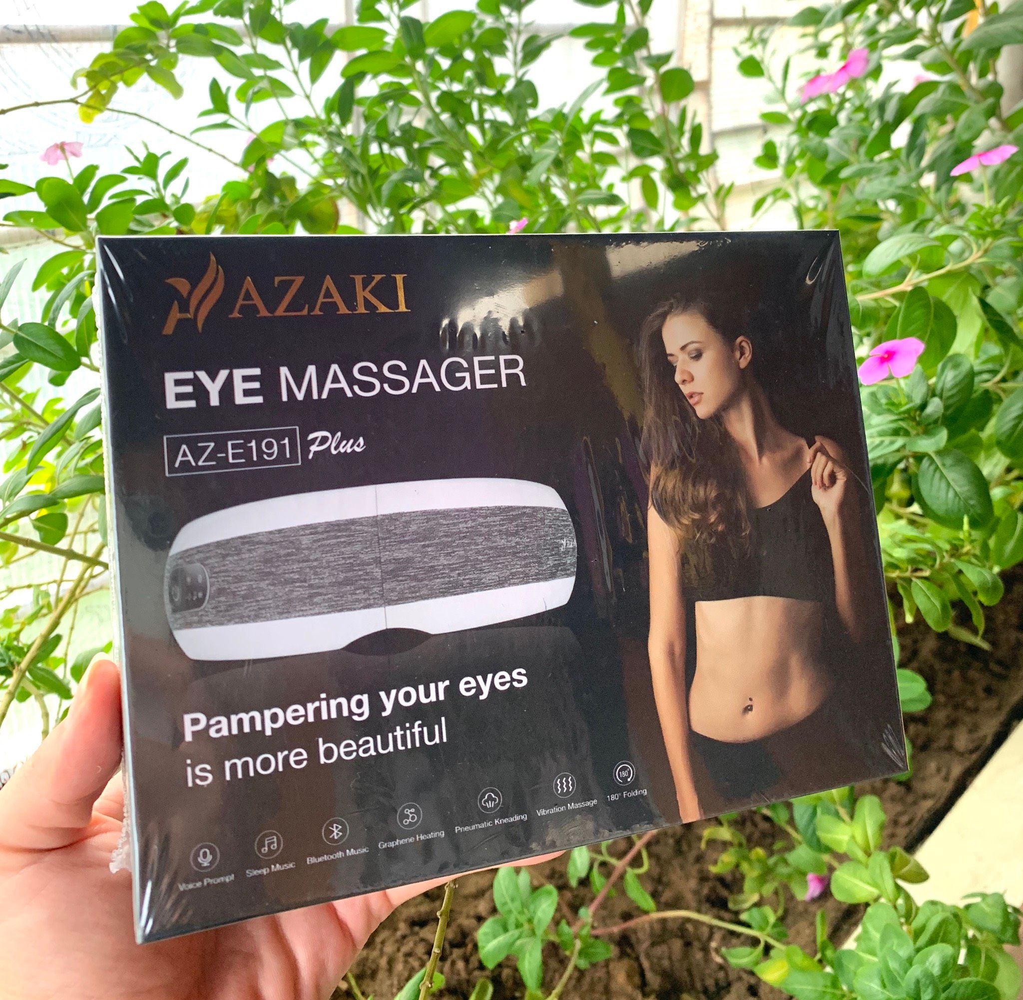 Máy massage mắt thông minh 4D AZ-E191 Plus