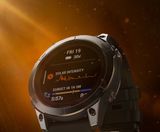  Garmin Fenix 7 Pro - Sapphire Solar - Carbon Gray DLC Titanium with Black Band 