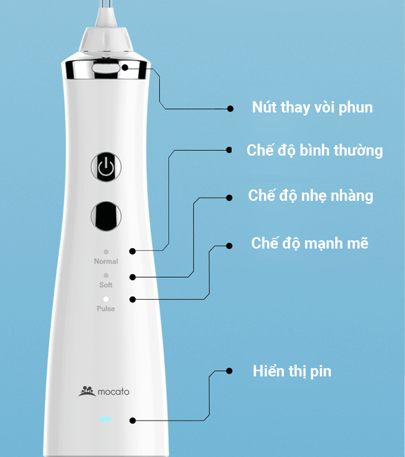 Máy Tăm Nước Mocato M809