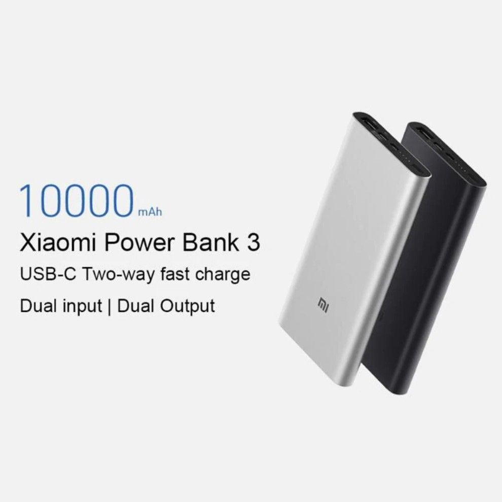 Sạc Dự Phòng Xiaomi Power Bank 10000mAh Gen 3