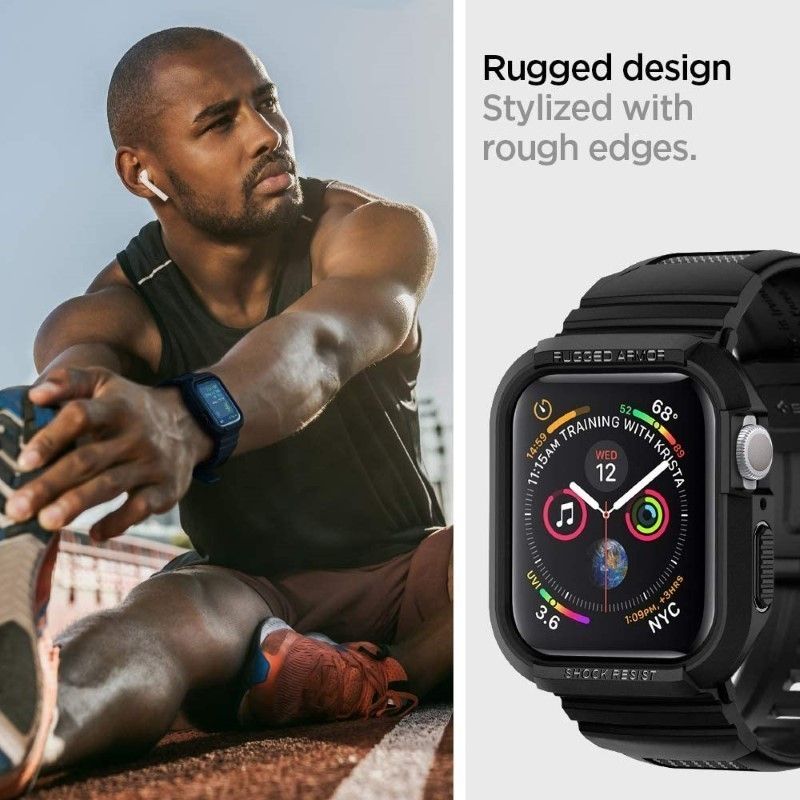 Ốp Spigen Rugged Armor Pro Case Apple Watch 44mm