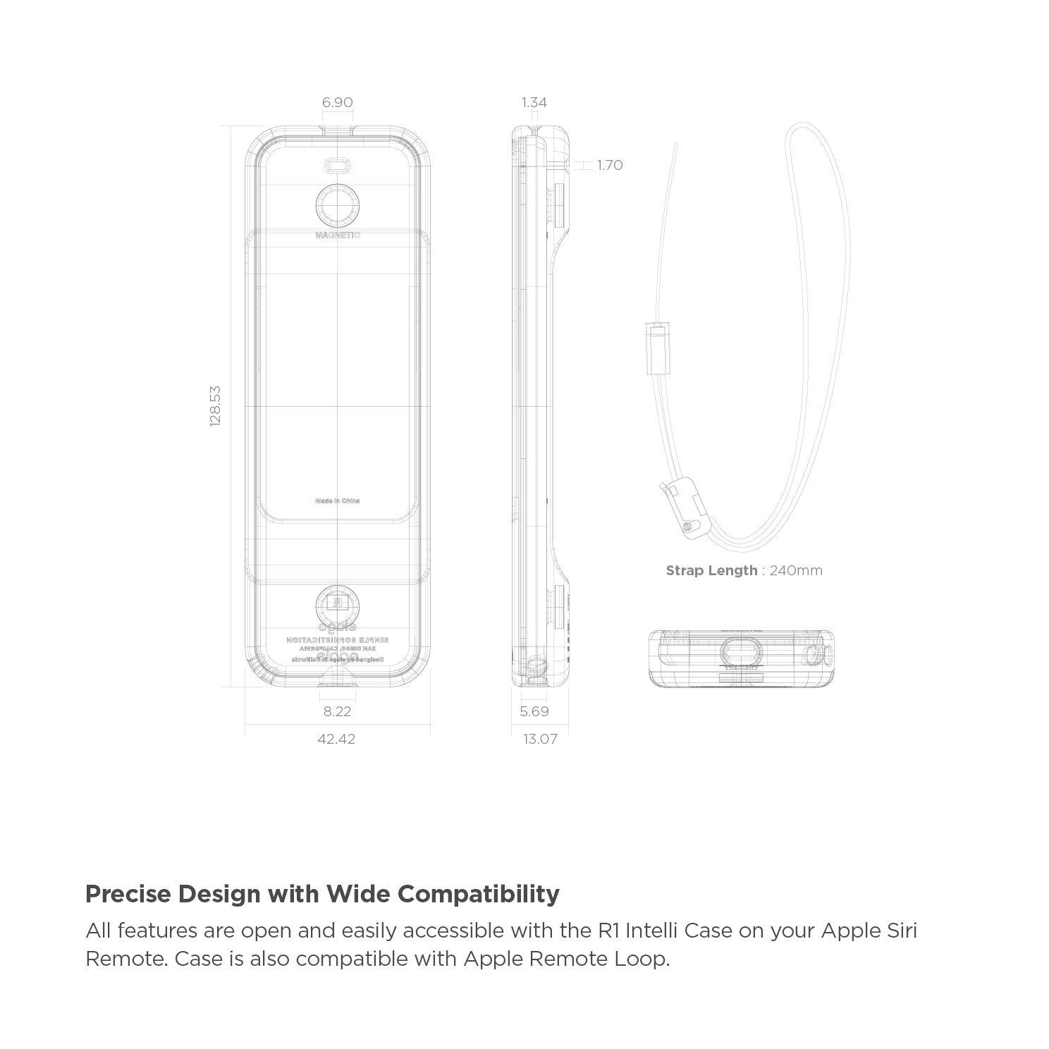 Vỏ bảo vệ Elago R1 Intelli cho Remote Apple TV