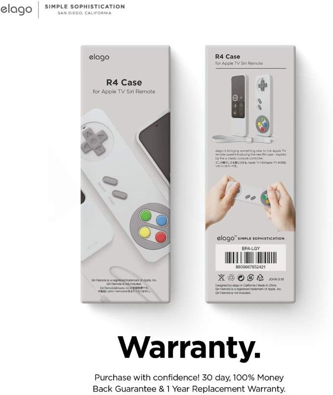 Vỏ bảo vệ Elago R4 Retro cho Remote Apple TV