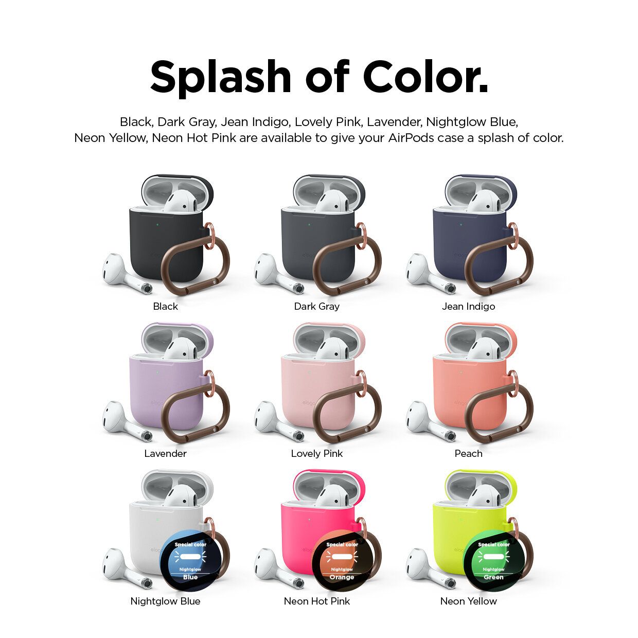 Ốp Elago Skinny Hang Case Airpods