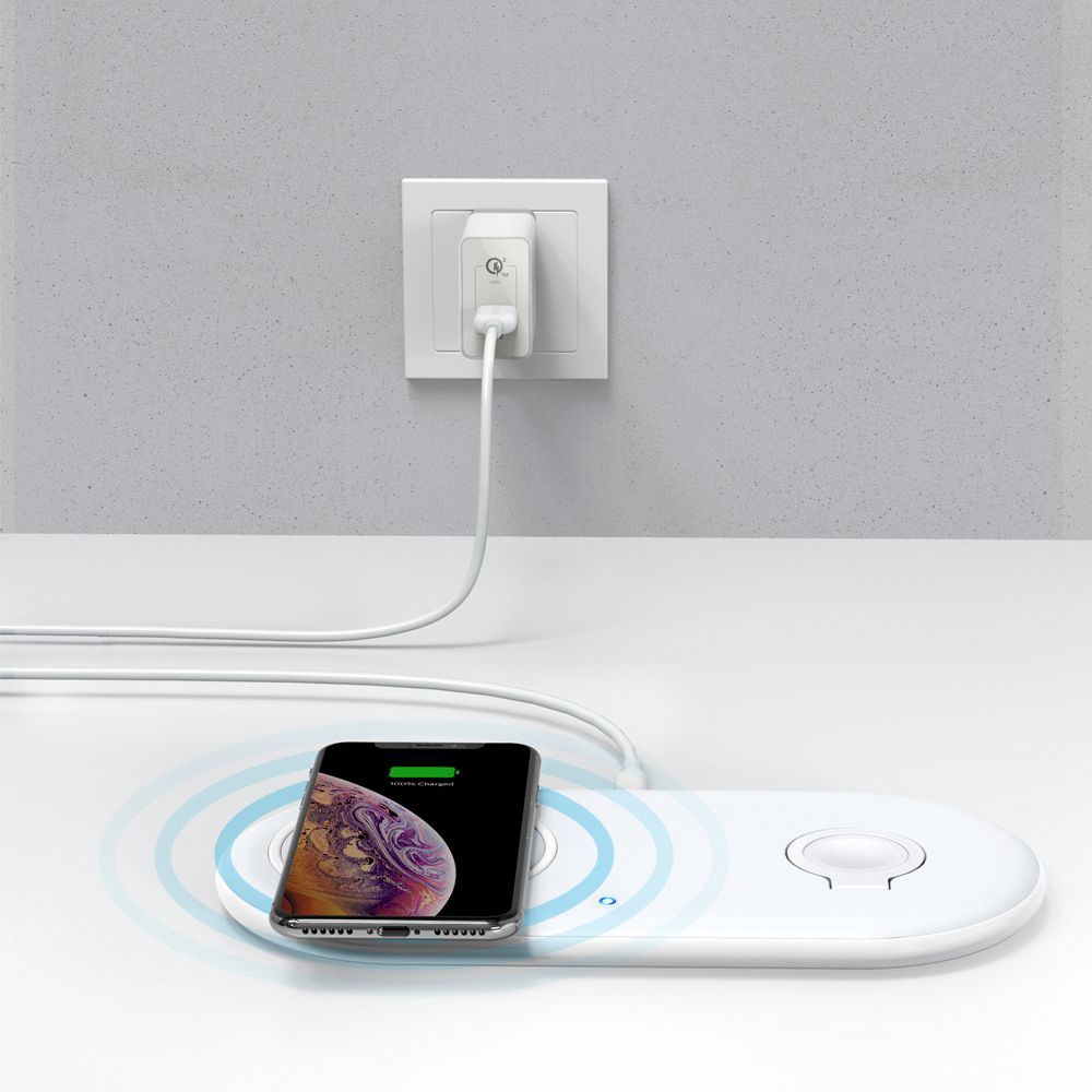 Anker PowerWave+ Wireless Charging Pad with Watch Holder