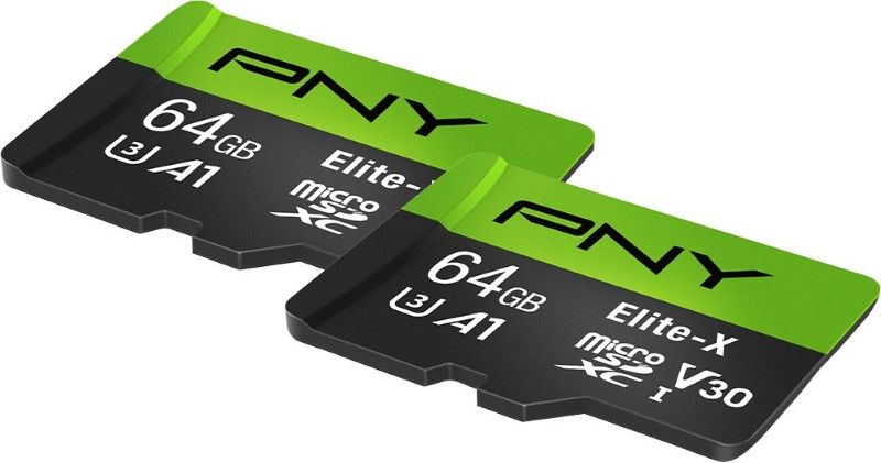Thẻ nhớ PNY Elite-X Class 10 U3 V30 64GB microSDXC Card 2-Pack