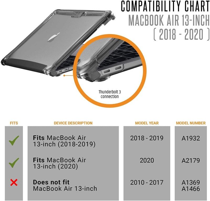 Ốp UAG Plyo Macbook Air 13
