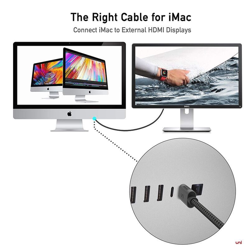 UNI USB-C to HDMI Cable 4K 60Hz
