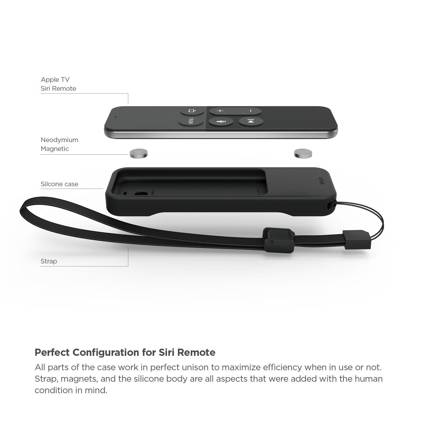 Vỏ bảo vệ Elago R1 Intelli cho Remote Apple TV