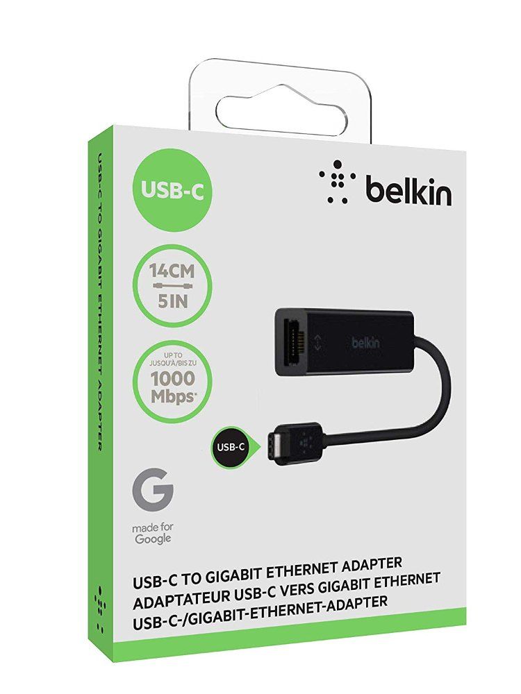 Adapter chuyển đổi Belkin USB-C to Ethernet 2.5 Gigabit