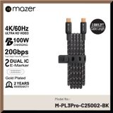  Dây Cáp Mazer Infinite LINK 3 Pro Cable USB-C TO USB-C HDMI4K/60Hz (2.5m) 