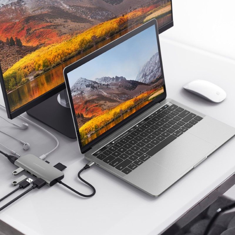 Cổng chuyển HyperDrive POWER 9-in-1 USB-C Hub