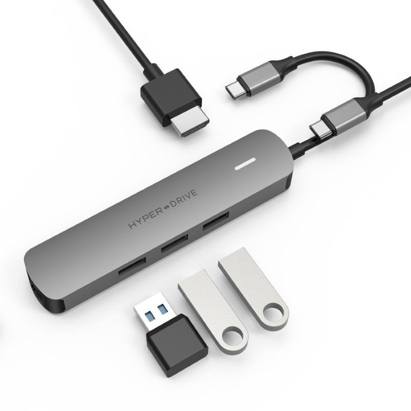 Cổng chuyển HyperDrive BAR 6-in-1 USB-C Hub