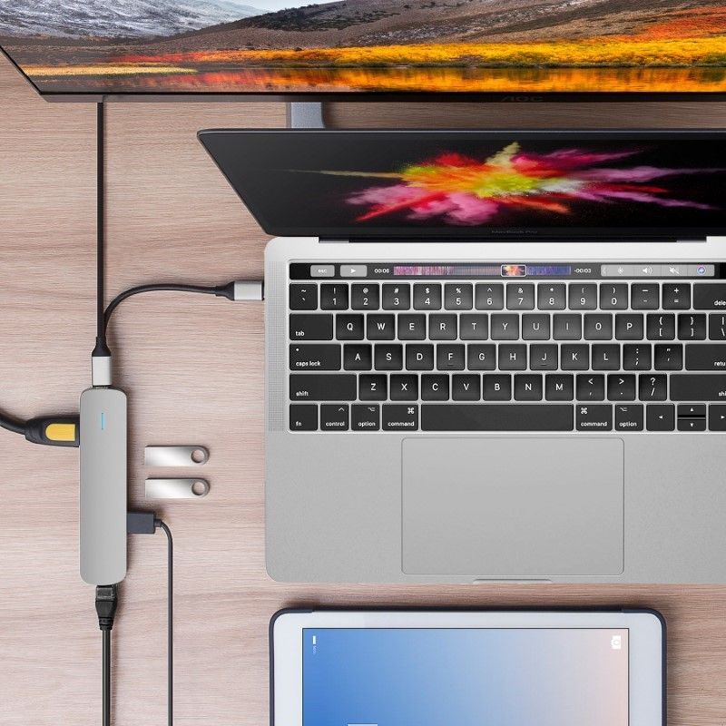 Cổng chuyển HyperDrive BAR 6-in-1 USB-C Hub