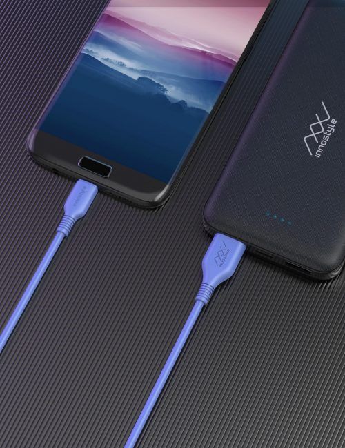Pin dự phòng Innostyle PowerGo Smart Ai 10.000mAh - Black