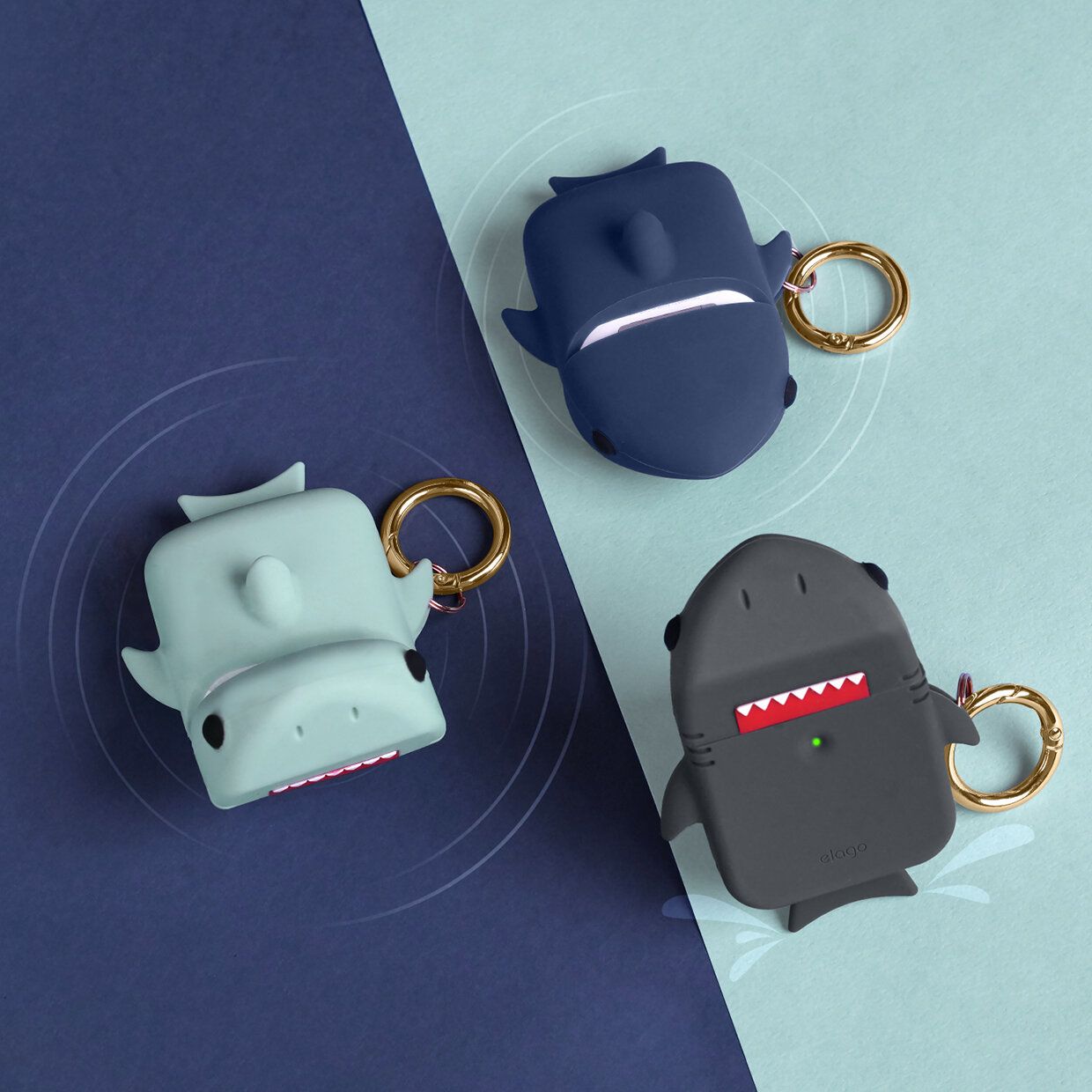 Ốp Elago Shark AirPods